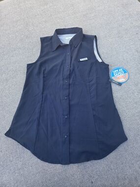Columbia PFG Sleeveless Omni-Shade UPF‎ 40 Shirt